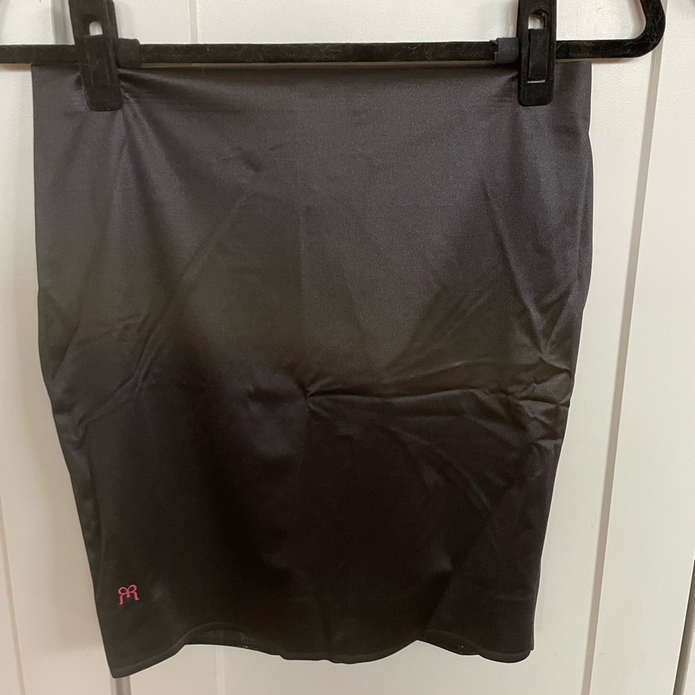 Ruby Ribbon Half Slip, black, size L